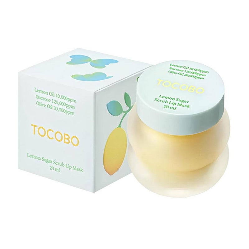 Vitamin Glow/Lemon Candy No-Wash Lip Scrub Mask 20ml